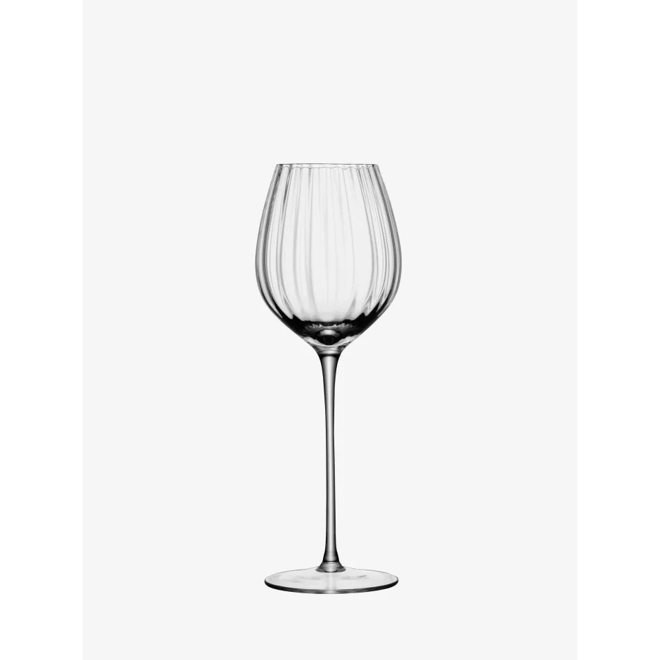 Aurelia White Wine Glass 15 oz Clear Optic, Set of 2