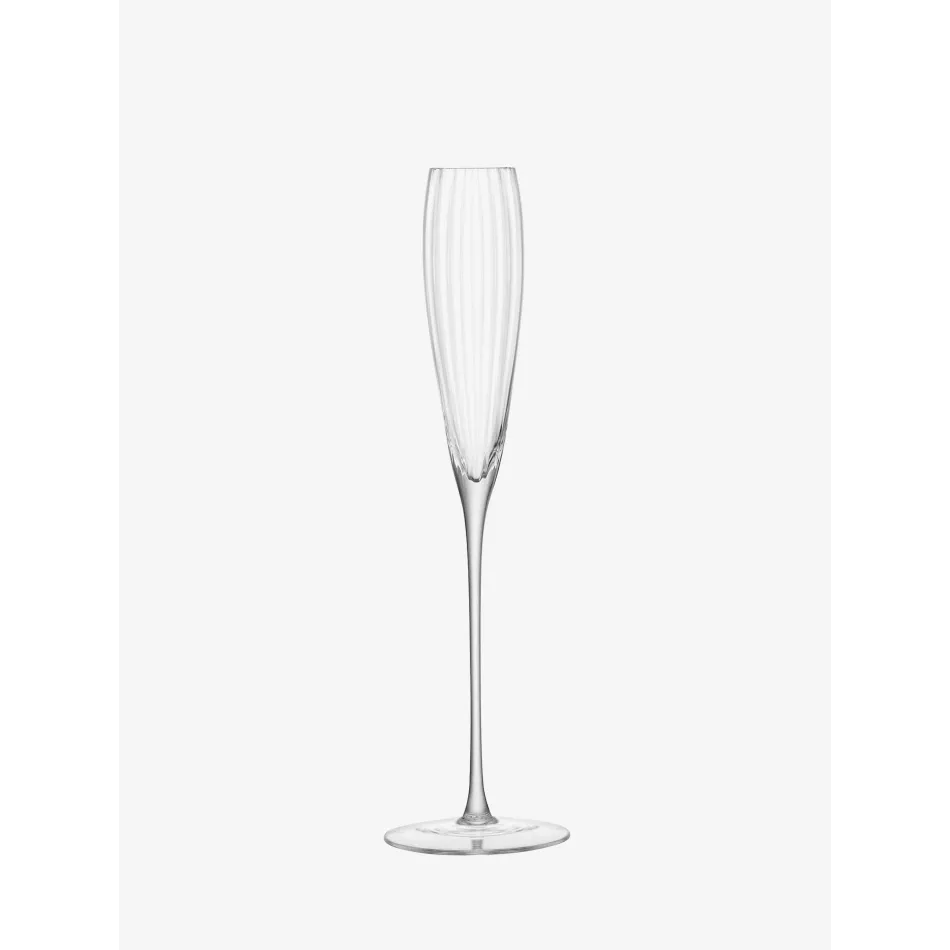 Aurelia Grand Champagne Flute 6 oz Clear Optic, Set of 2