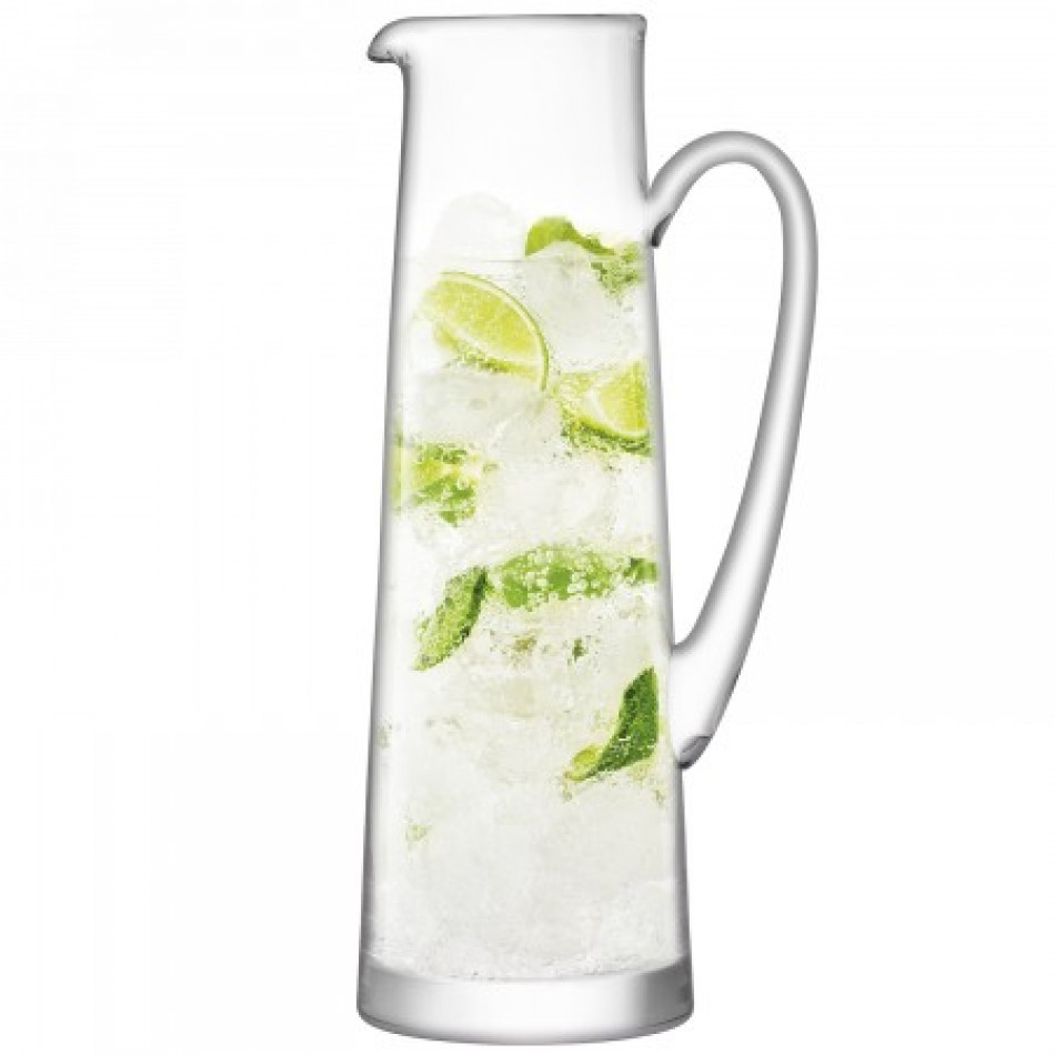 Bar Tall Tapered Jug 57 oz Clear