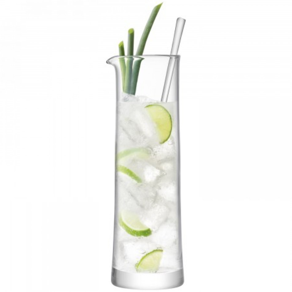 Gin Cocktail Jug & Stirrer 42 oz Clear