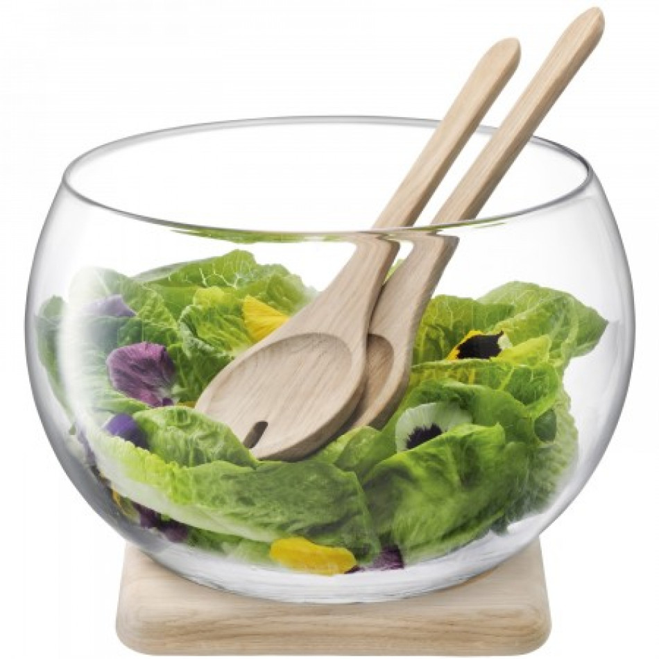 Serve Salad Set & Oak