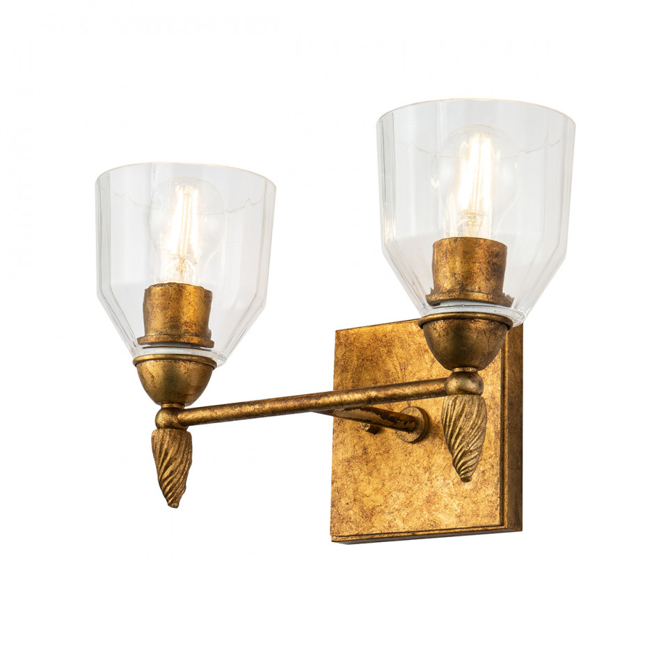 Felice 2-Light Vanity-Light Gold