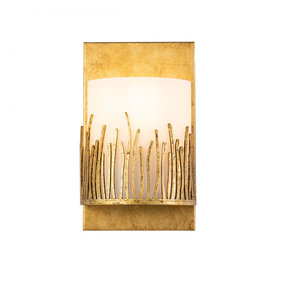 Sawgrass 1-Light Wall Sconce Distressed Gold