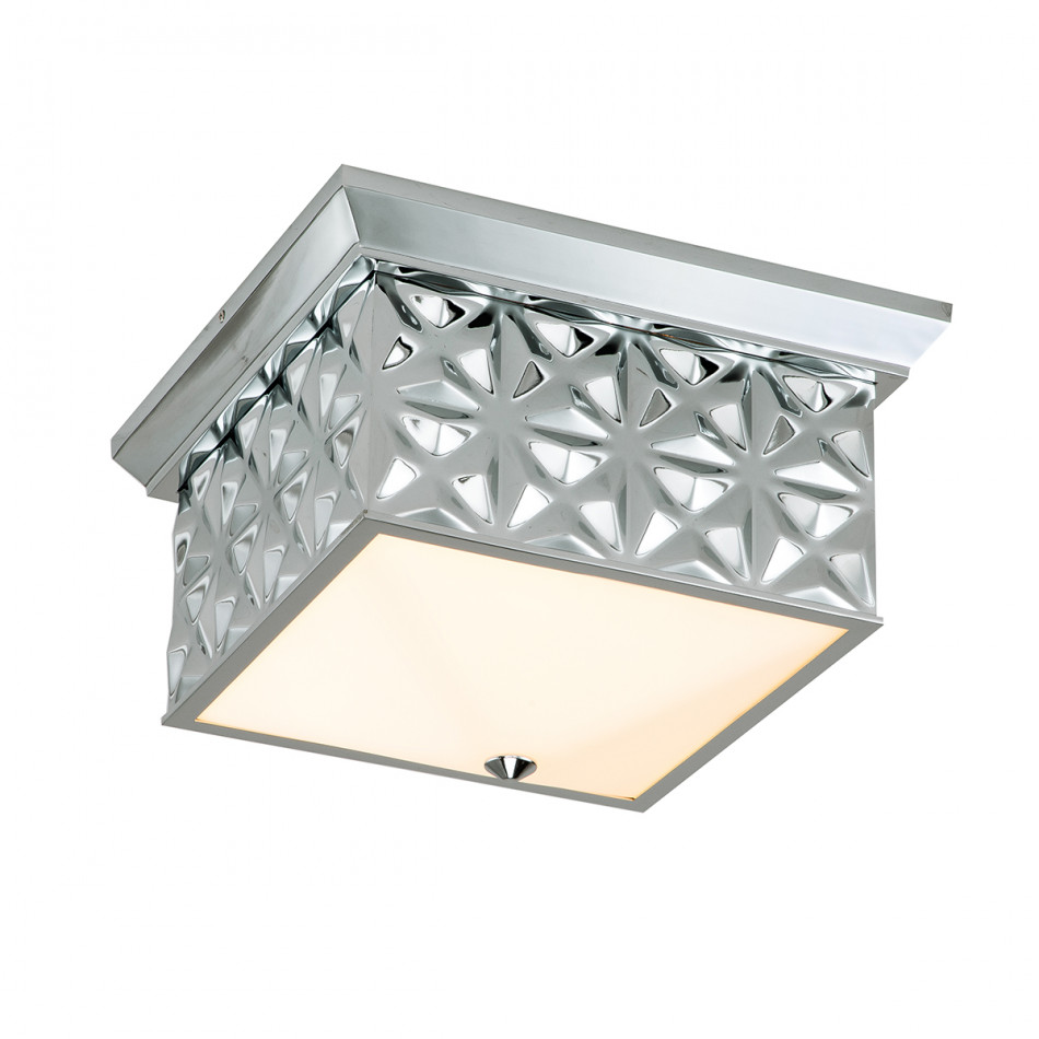Alpha Square Flush Mount Chrome