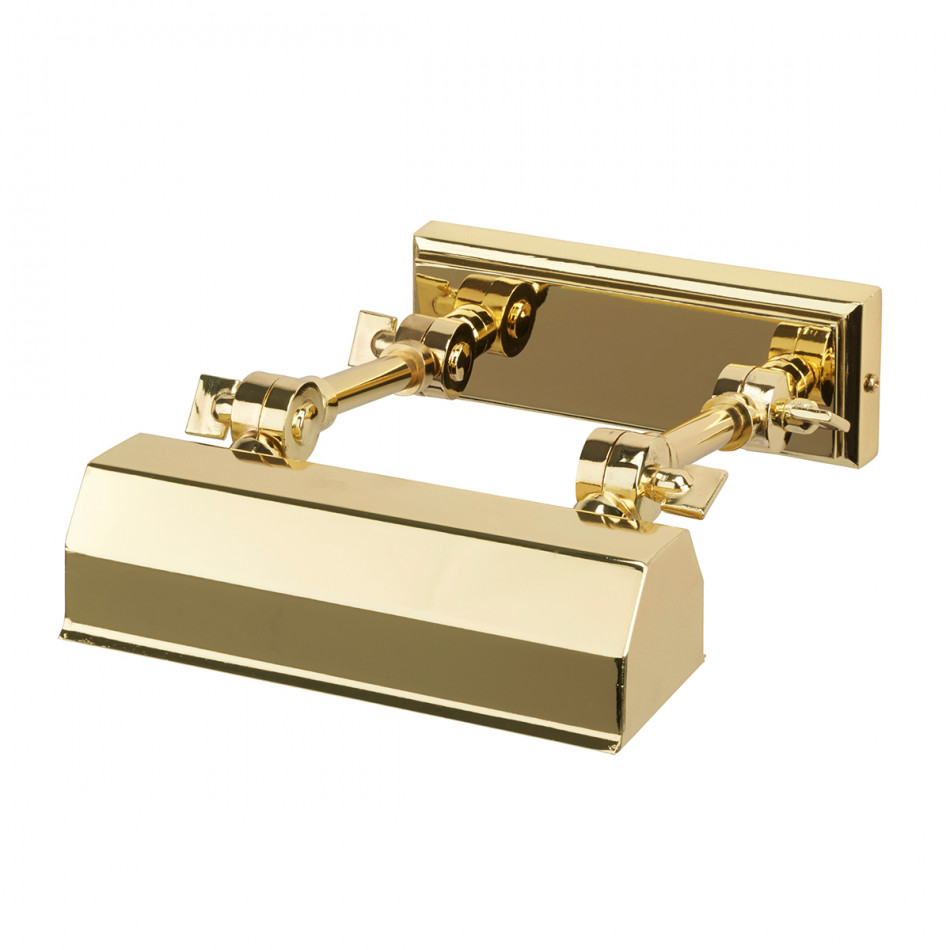 Chawton 1-Light Small Picture-Light Polished Brass