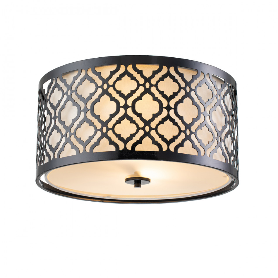 Arabella Flush Mount Black