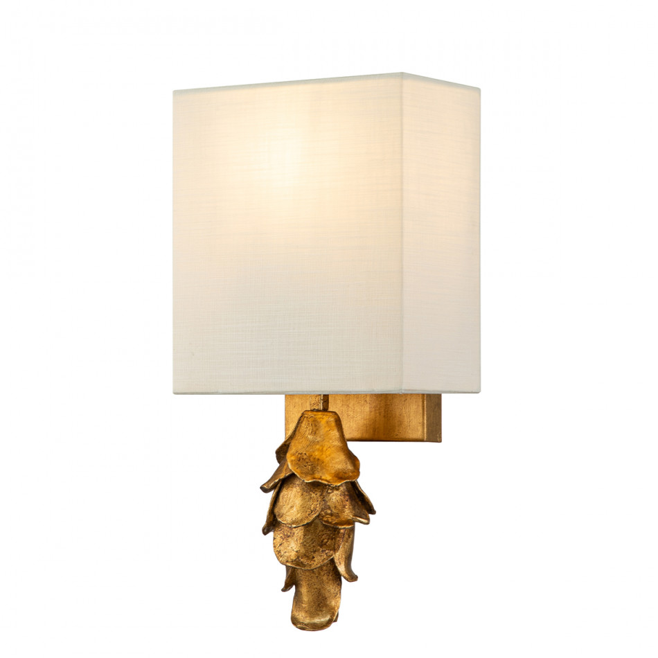 Nicholls Sconce Gold Leaf