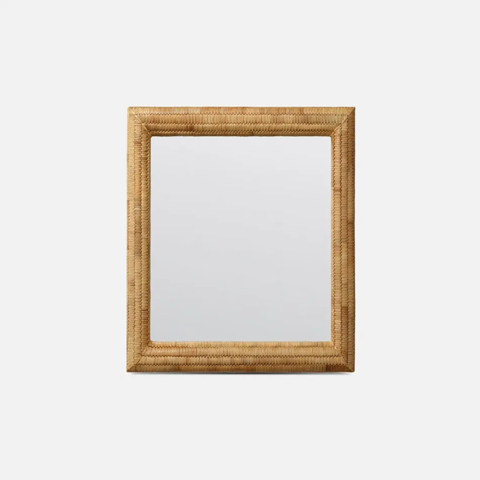 Neya Natural Rattan Rectangular Mirror 26"W X 30"H
