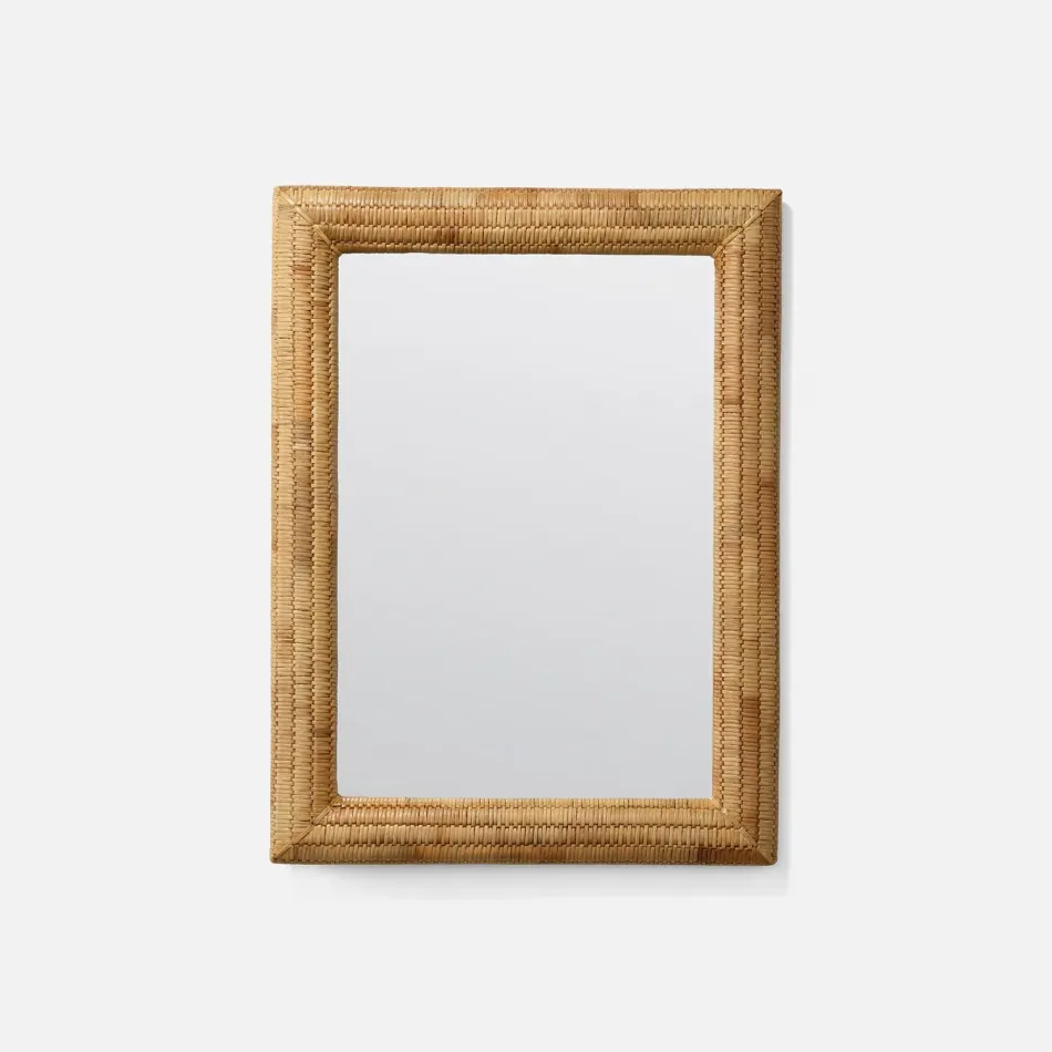 Neya Natural Rattan Rectangular Mirror