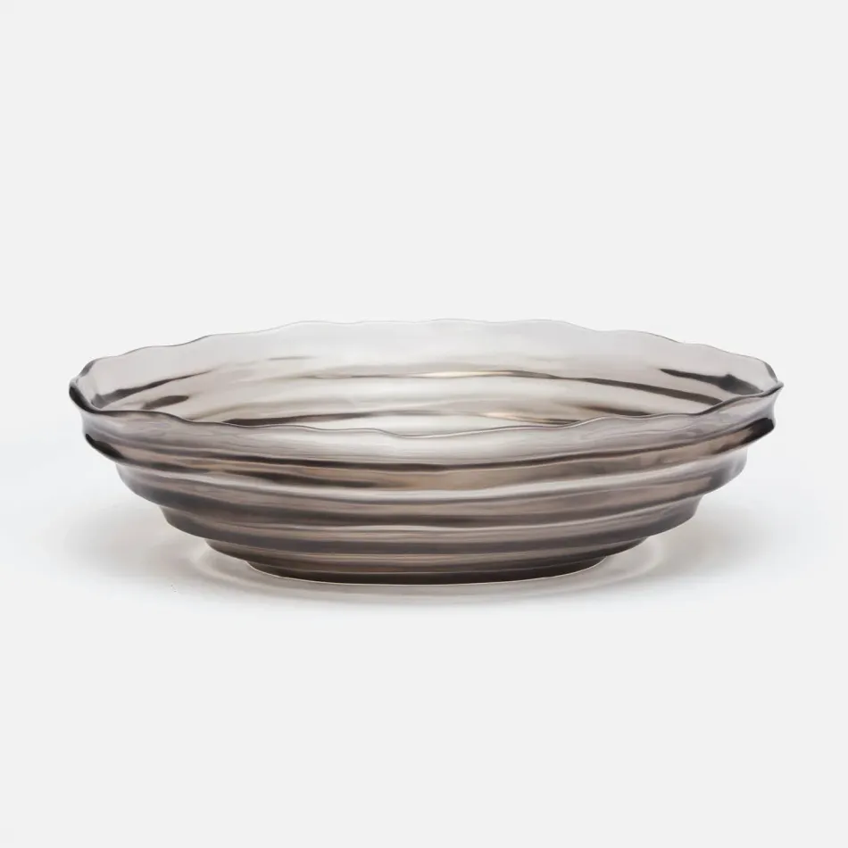 Hetty Bowl Smoke Translucent Resin
