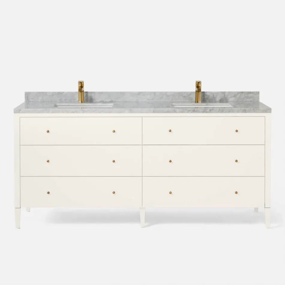 Conrad Bath Vanity 72"L X 24"W X 33"H