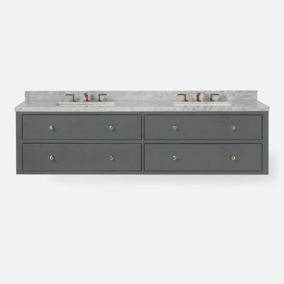 Jarin Floating Bath Vanity 72"L X 24"W X 18"H