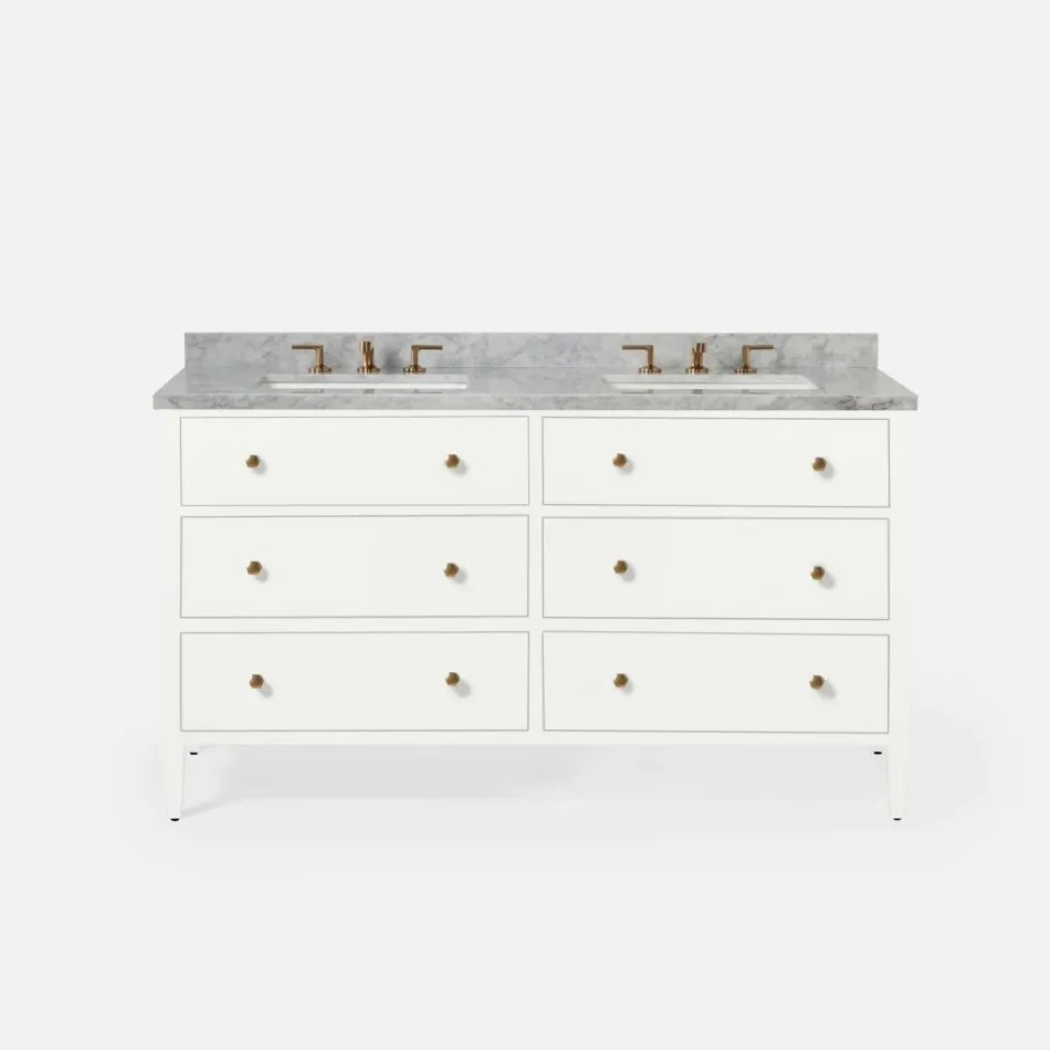 Jarin Bath Vanity 60"L X 24"W X 33"H