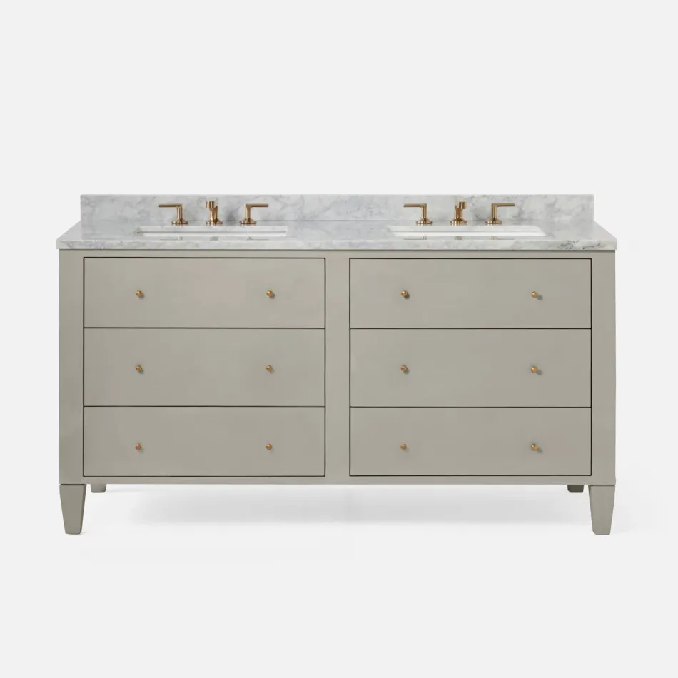 Sorin Bath Vanity 60"L X 24"W X 33"H