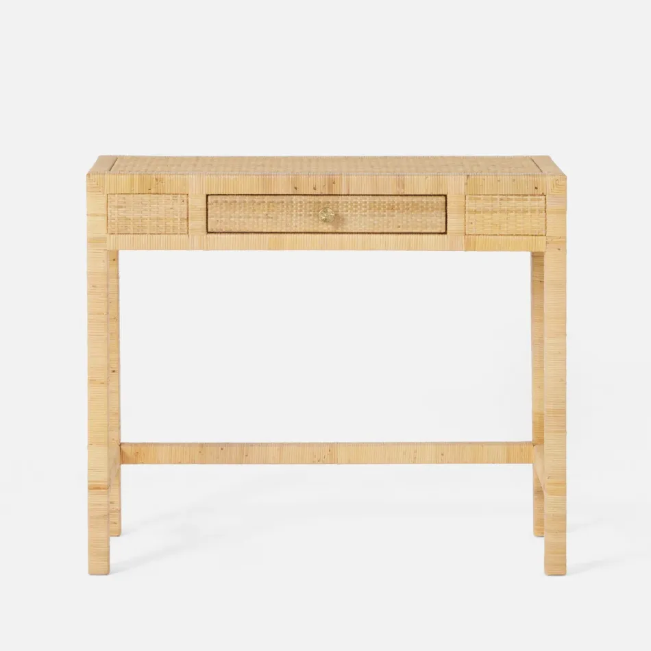 Isla Console Natural Peeled Rattan