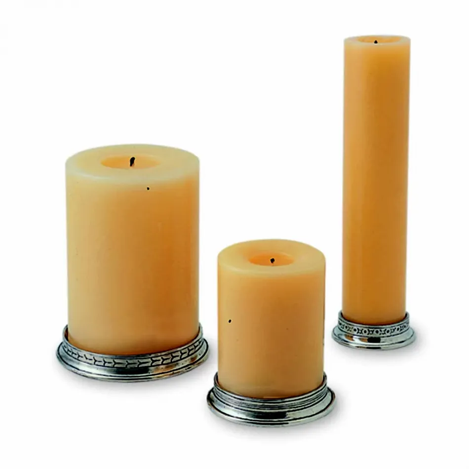 4" Pillar Candle Base
