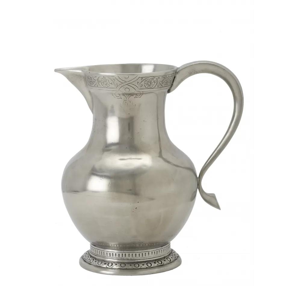 Engraved Pitcher 8.3" H, 1.6 Liter