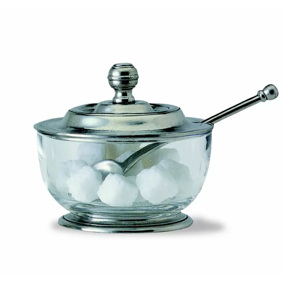 Sugar Bowl with Spoon