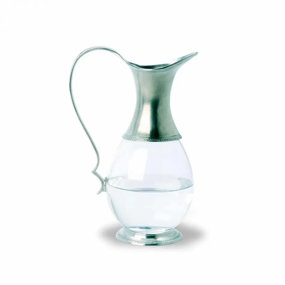 Glass Pitcher with Handle