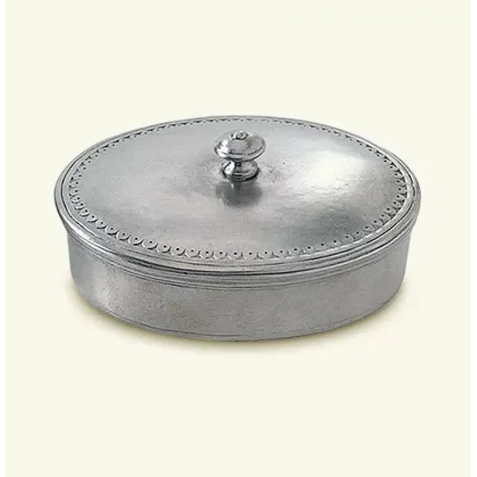 Oval Lidded Box, Medium (Special Order)