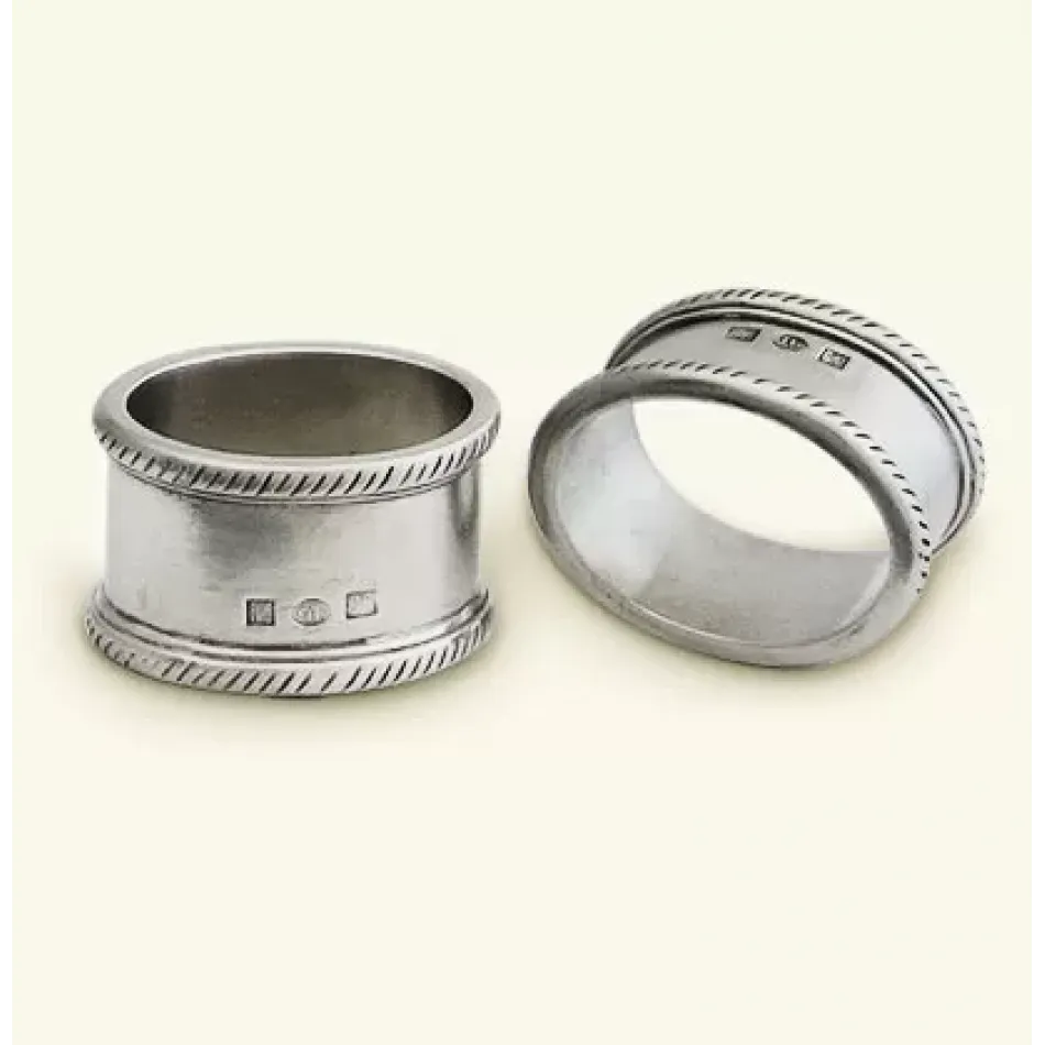 Luisa Oval Napkin Ring Pair