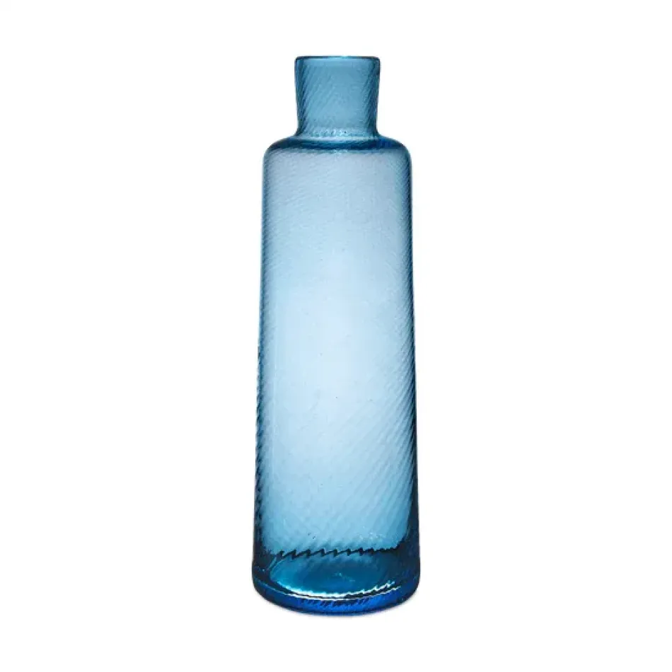 Aqua Sky Tall Carafe - Twist