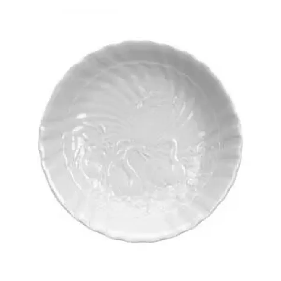 Dressed in White Swan Service Dessert Bowl 6.5" Rd