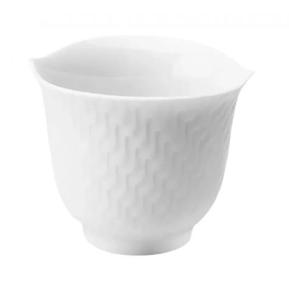 Waves Relief White Cup