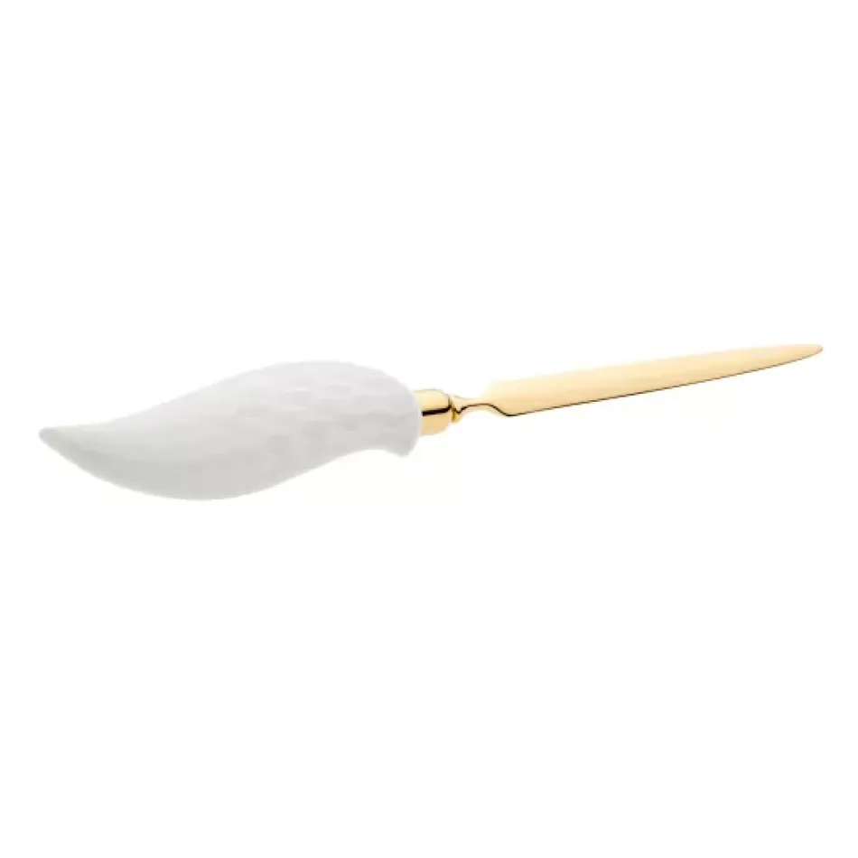 Waves Relief White Paper Knife L 19