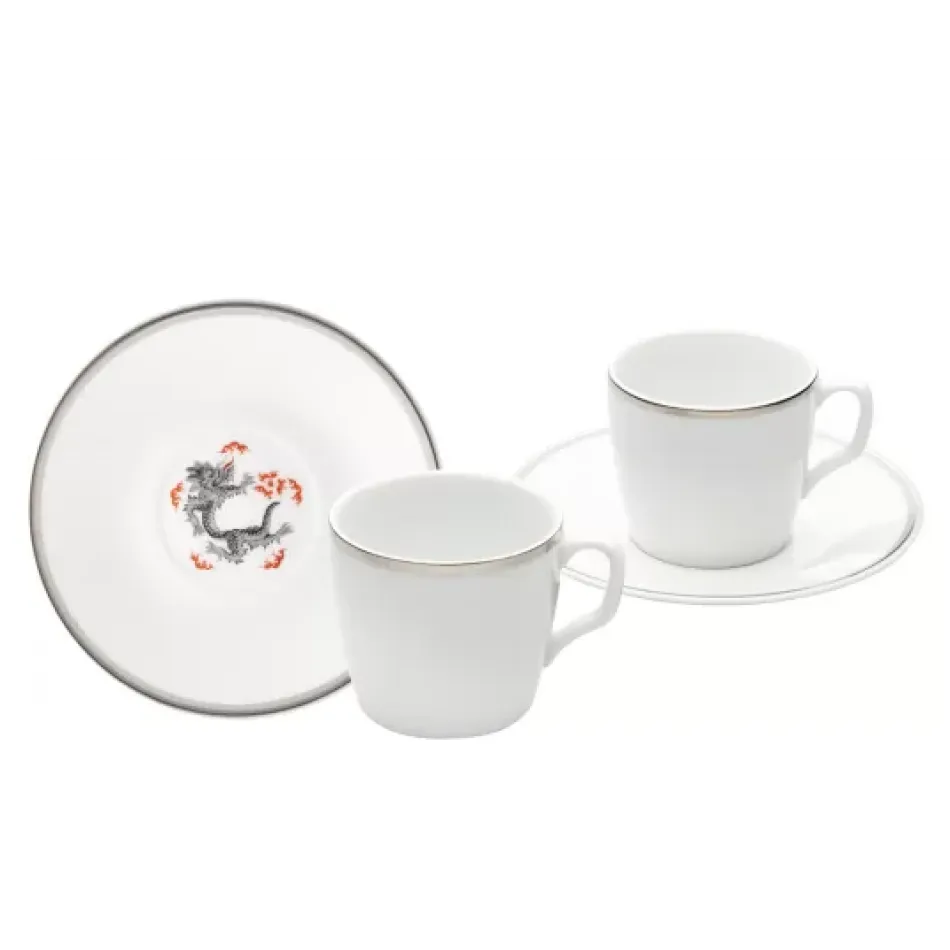 Ming Dragon Light Espresso Set