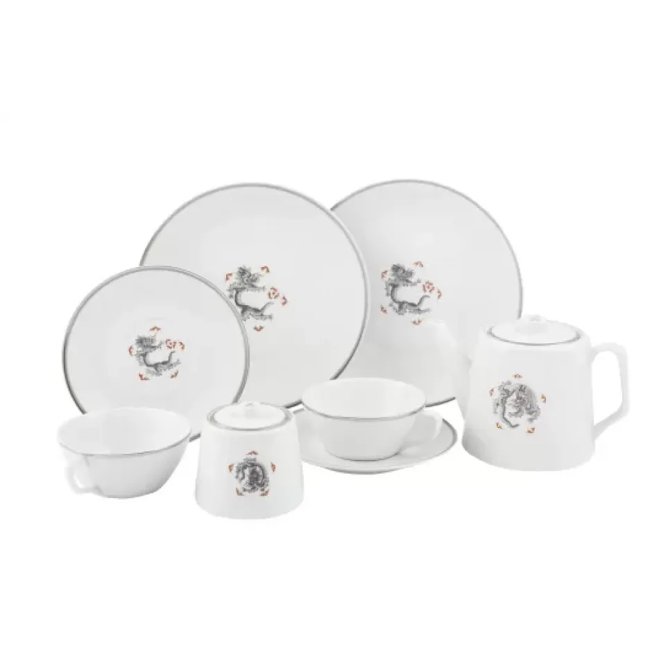 Ming Dragon Light Light Tea Set H 0 cm