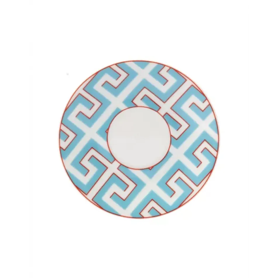 Royal Palace Miami Style with Red Contour Saucer Espresso Rd 12