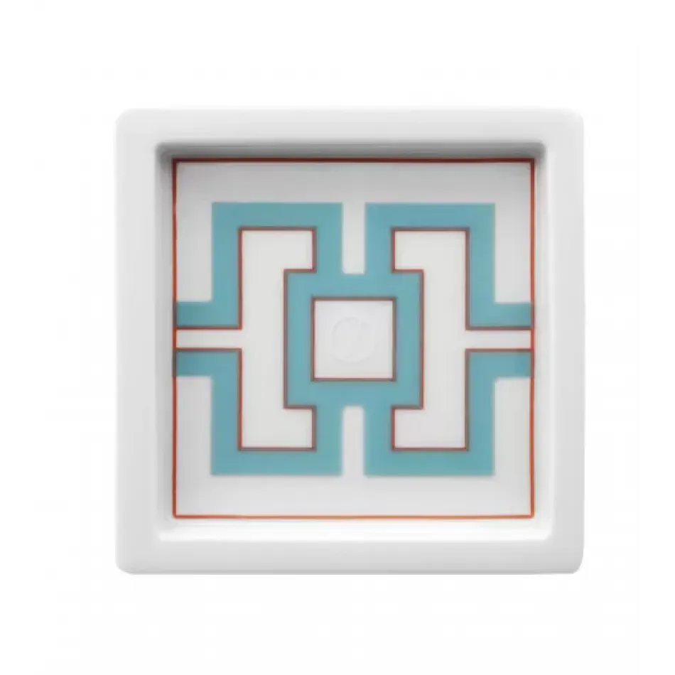 Royal Palace Miami Style with Red Contour Dish 9 X 9 cm