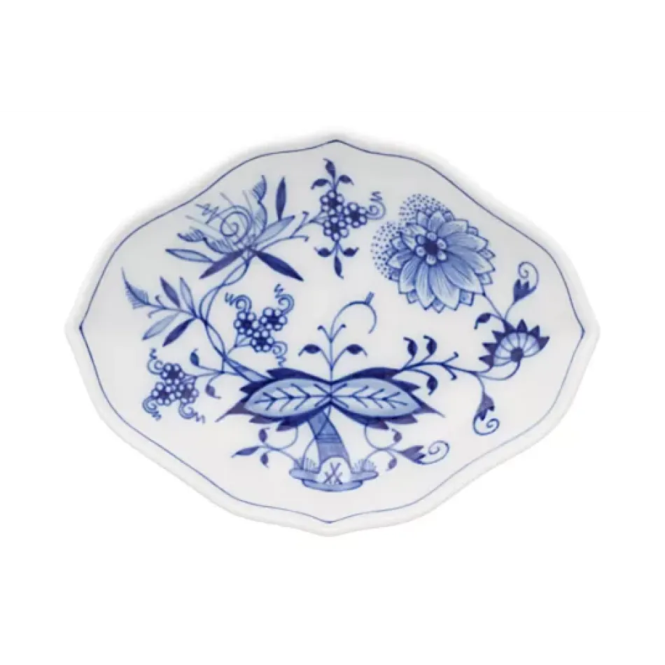 Blue Onion Dish L 10 cm