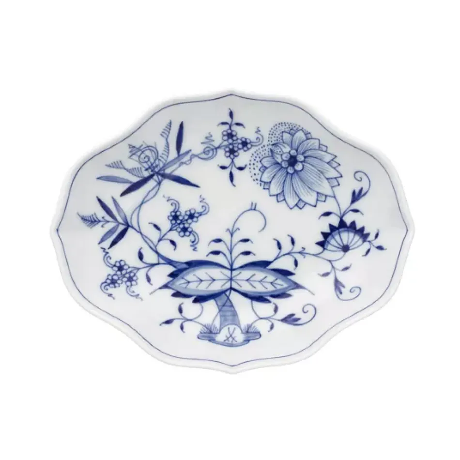 Blue Onion Dish L 16 cm