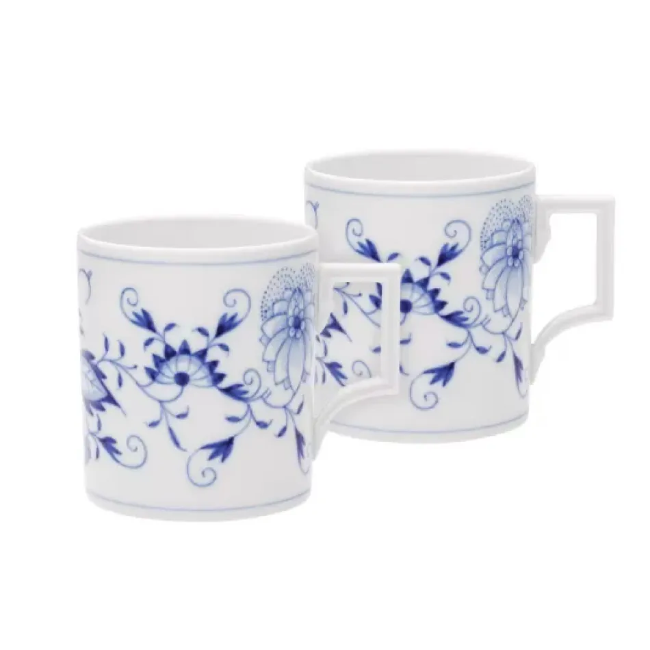 Blue Onion Mug Set