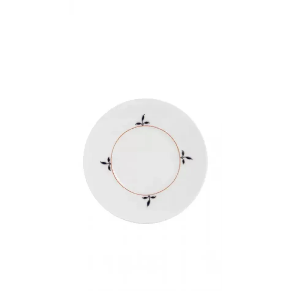 Noble Blue Coffee/Tea/Cappuccino Saucer Red Ribbon