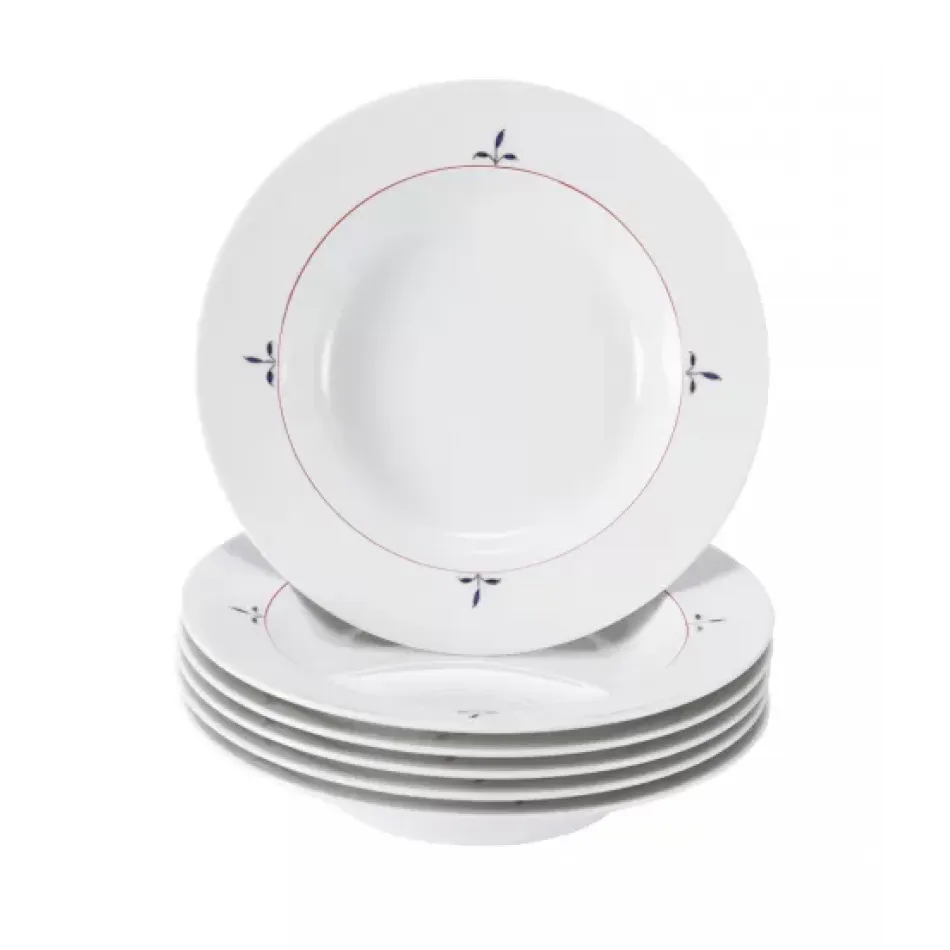 Noble Blue Gourmet Plate Set Flower Branches