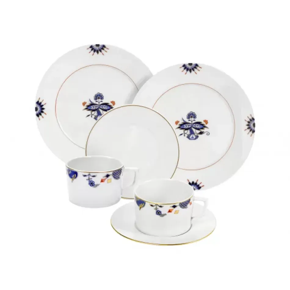 Noble Blue Coffee Set