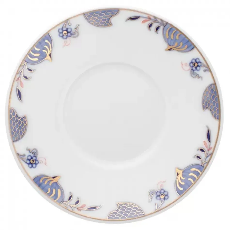 Noble Blue No 41 Espresso Saucer Shape