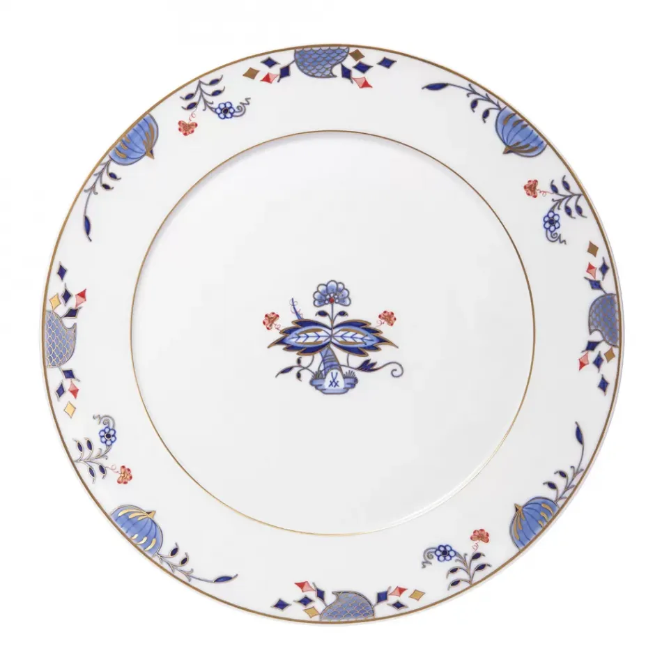 Noble Blue Service Plate Double Leaf