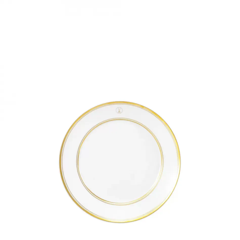 Swords Luxury Gold Swords Medallion Salad Plate
