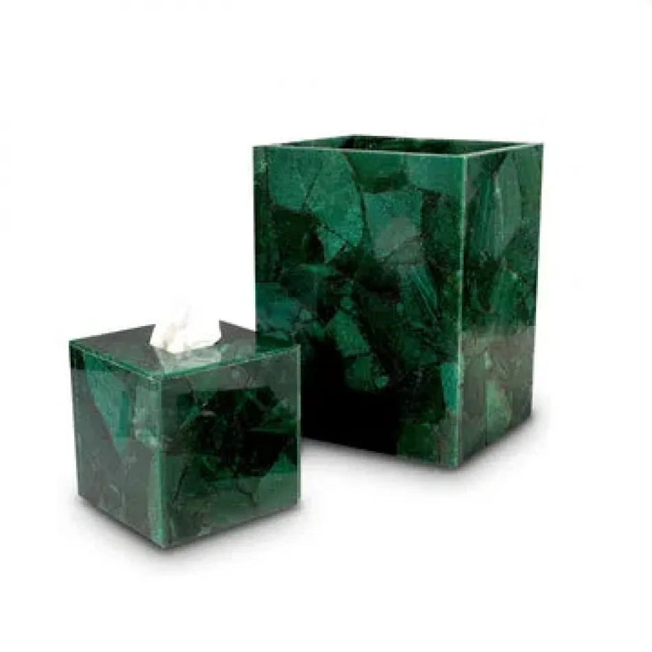 Taj Premium Gemstone Green Aventurine Bath Accessories