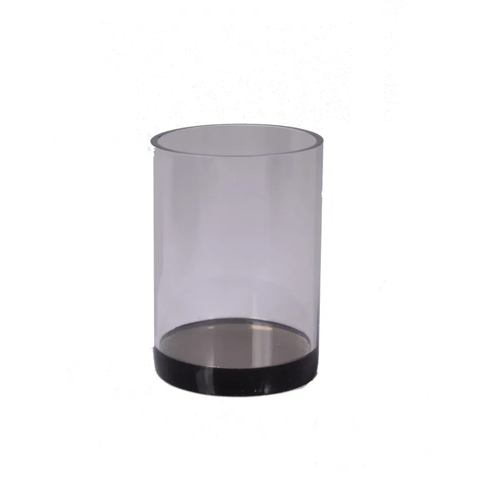 Ice Smoked Lucite  Tumbler (3"W x 4.5"H)