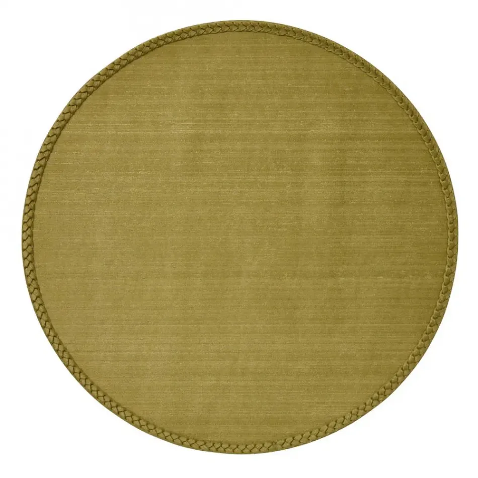 Lexington Olive Set of 4 Placemats 16 in Round