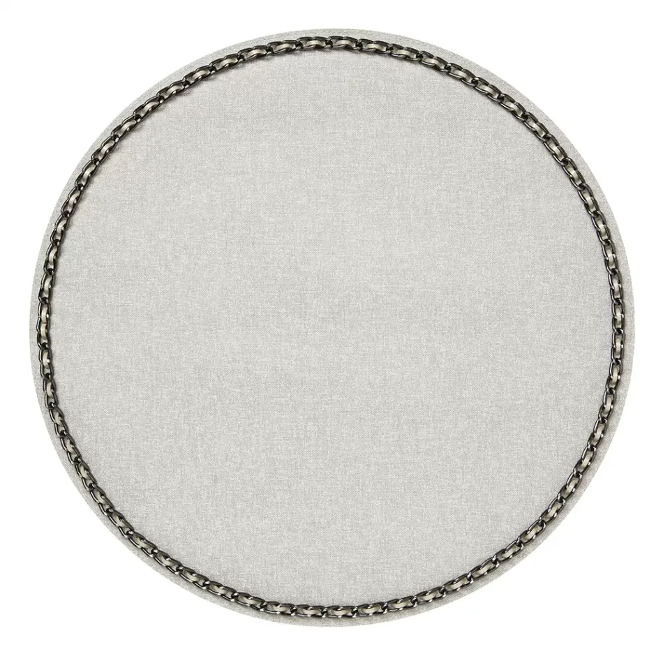Coco Milky Set of 4 Placemats 16 in Round