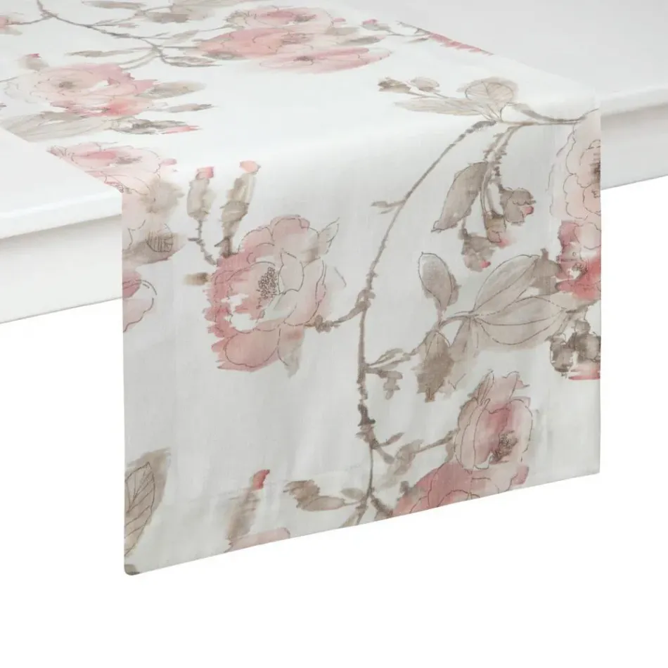 Savanna Beige and Blush Runner 16 x 108 in