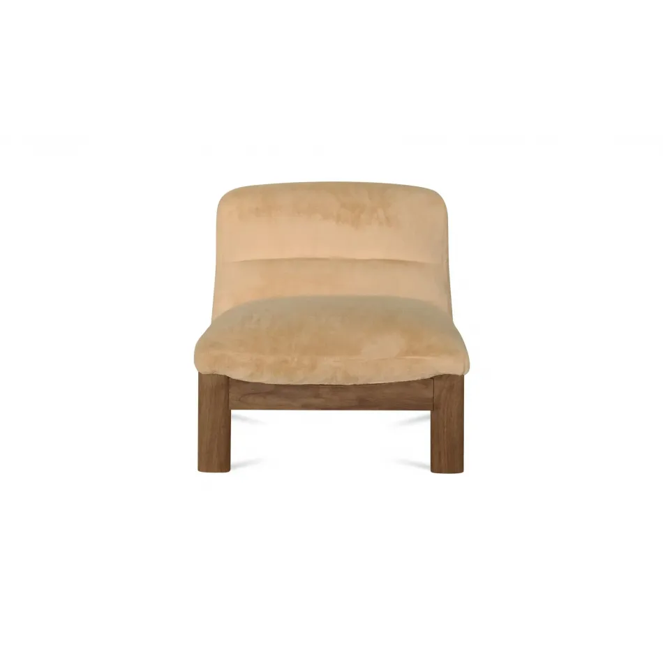 Pierce Faux Fur Accent Chair