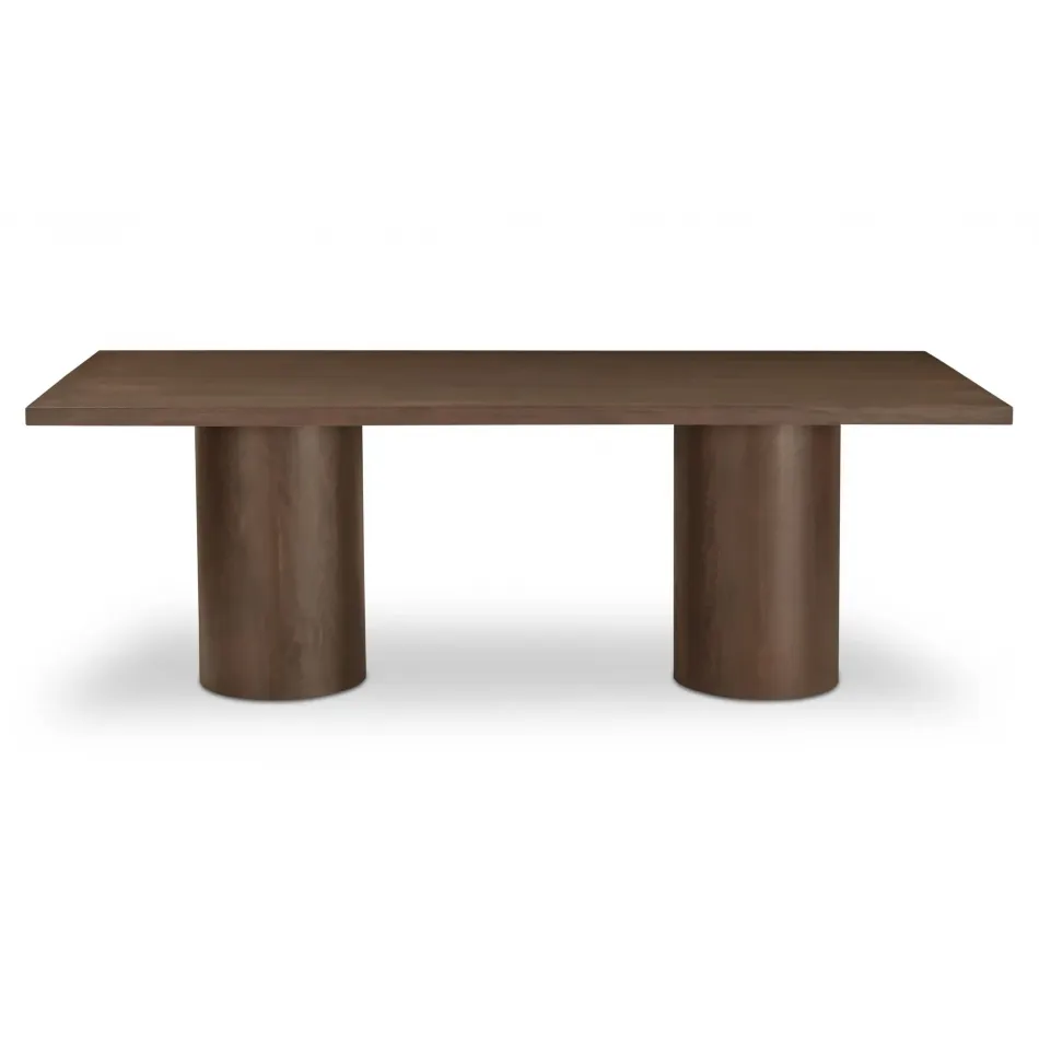 Hadley Warm Brown Dining Table Small