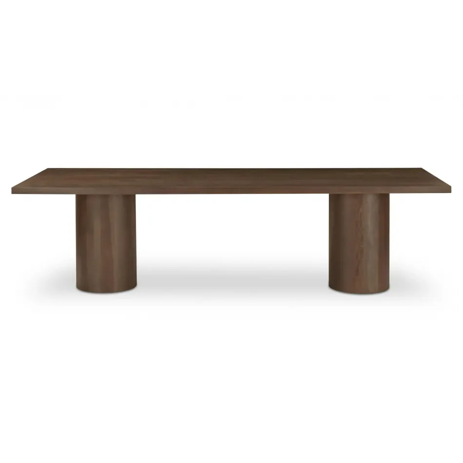 Hadley Warm Brown Dining Table